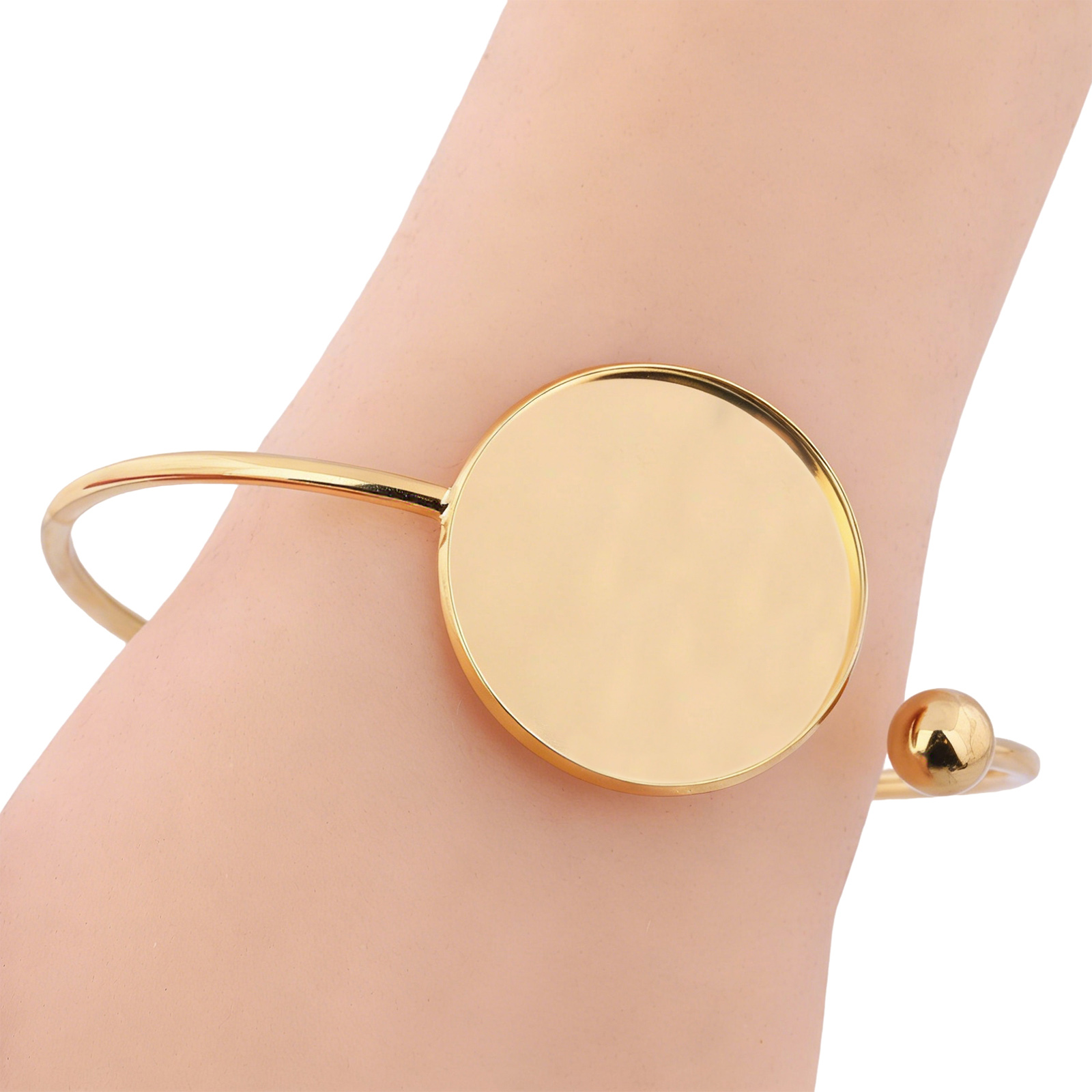 Cuff Bangle Bracelet - 2 Pezzi Base per Bracciali a