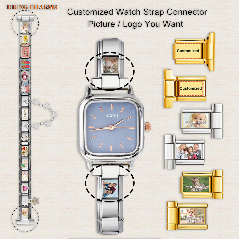 Jewelry Watches Women - 1 paio di connettori per cinturino