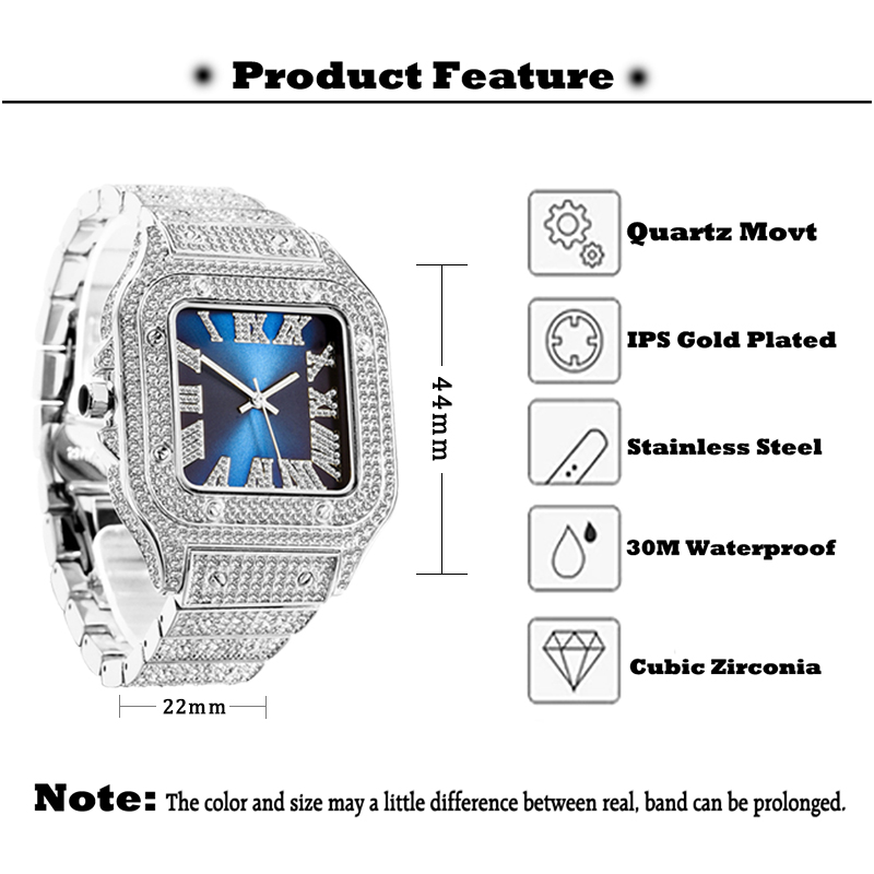 MISSFOX orologi da uomo Hip Ho - Jewelry Watches Brands recensione e prezzo