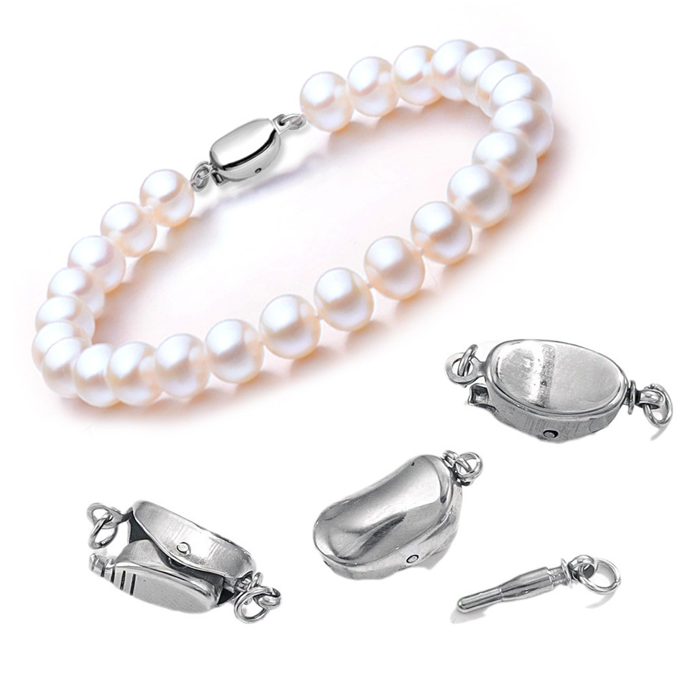 5 fibbie per collana in acciai - Pearl Necklace recensione e prezzo