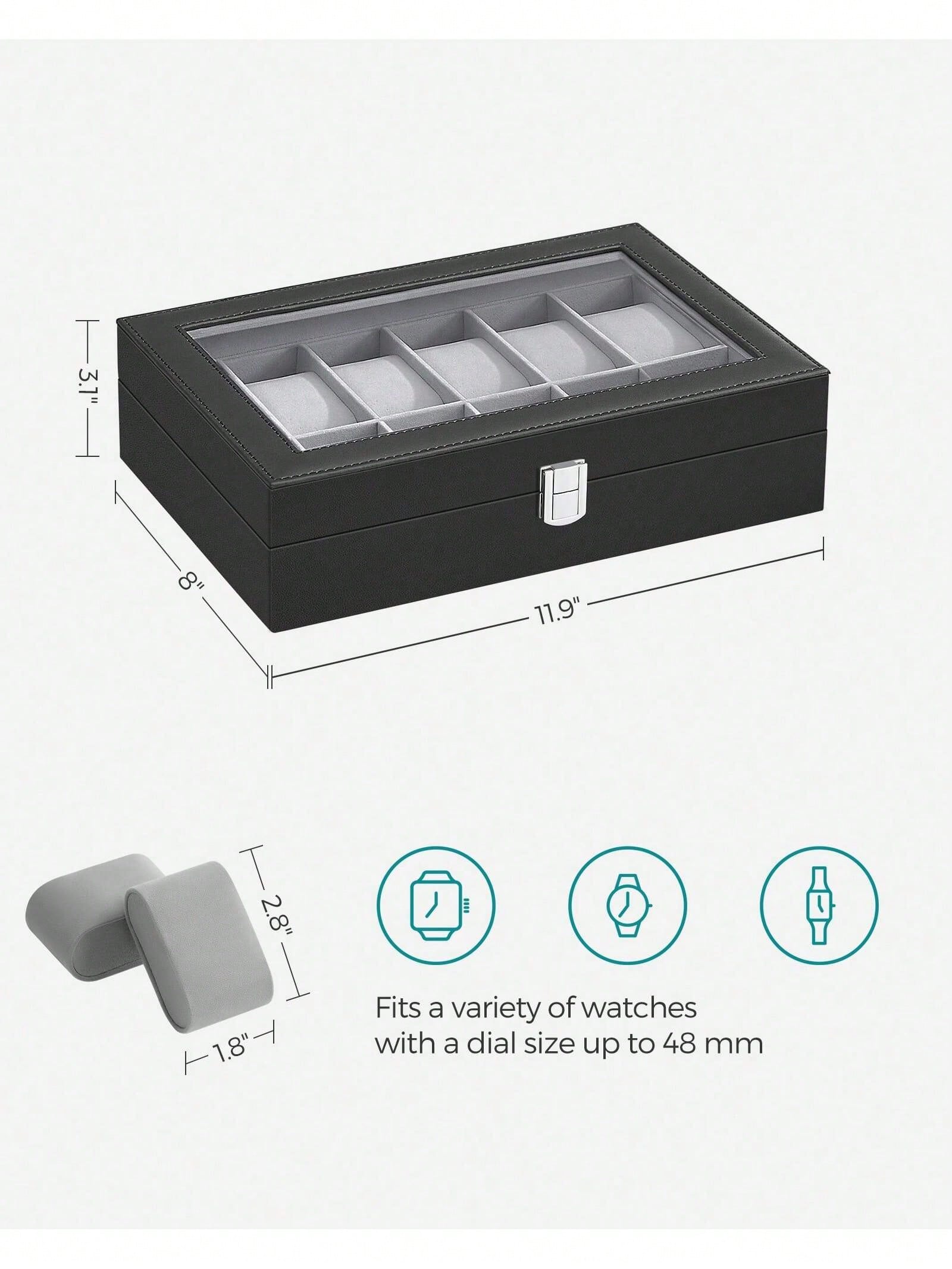 Scatola Porta Orologi a 12 Sco - Jewelry And Watches Box recensione e prezzo