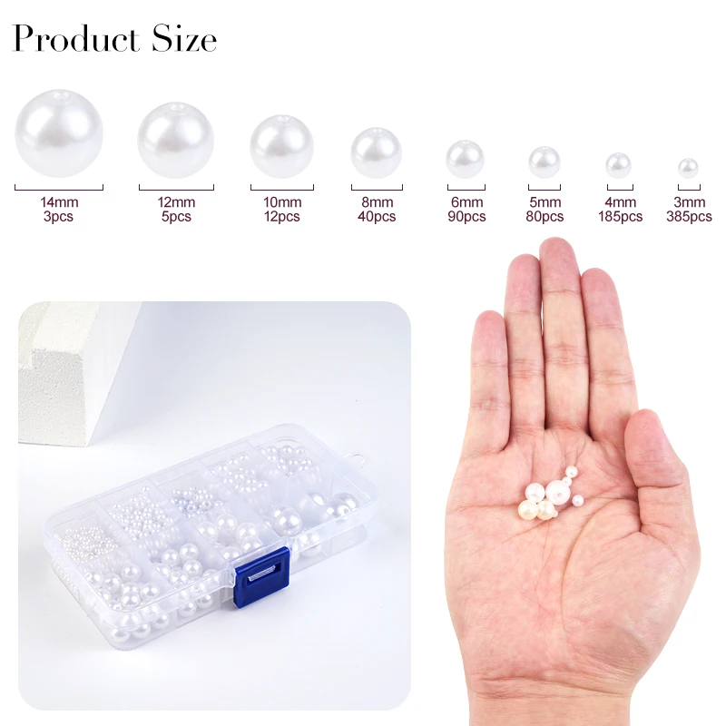 800 pezzi di perle artificiali - Pearl Necklace recensione e prezzo
