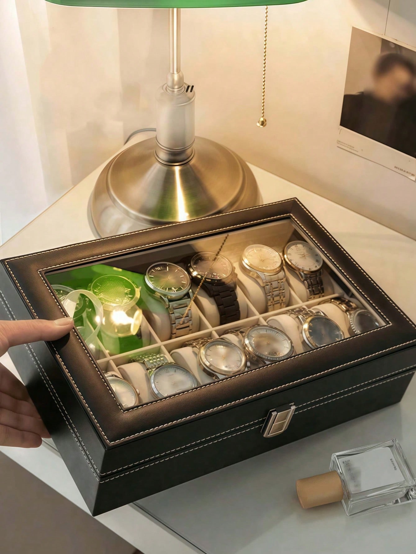 Scatola Porta Orologi in Pelle - Jewelry And Watches Box recensione e prezzo