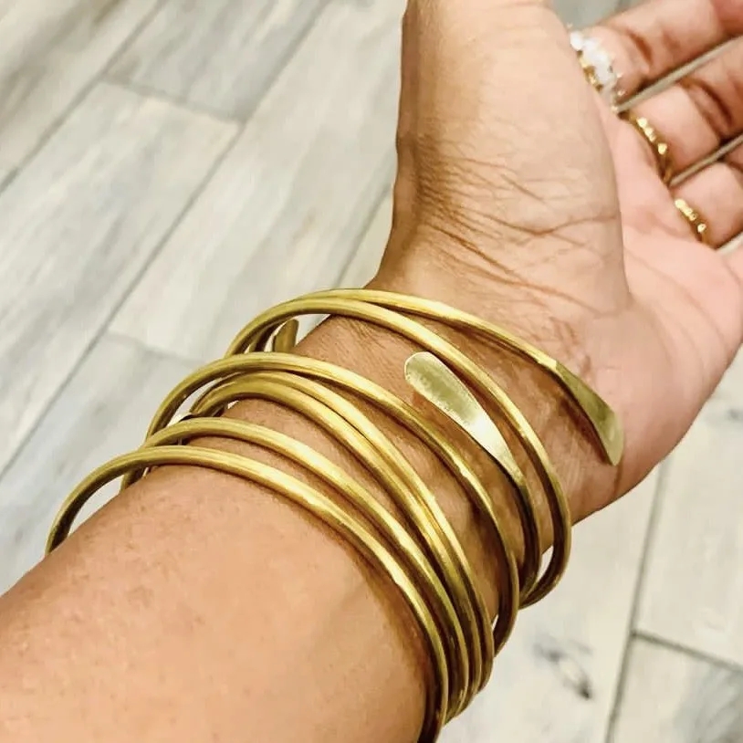 Braccialetti impilabili in ott - Cuff Bangle Bracelet recensione e prezzo