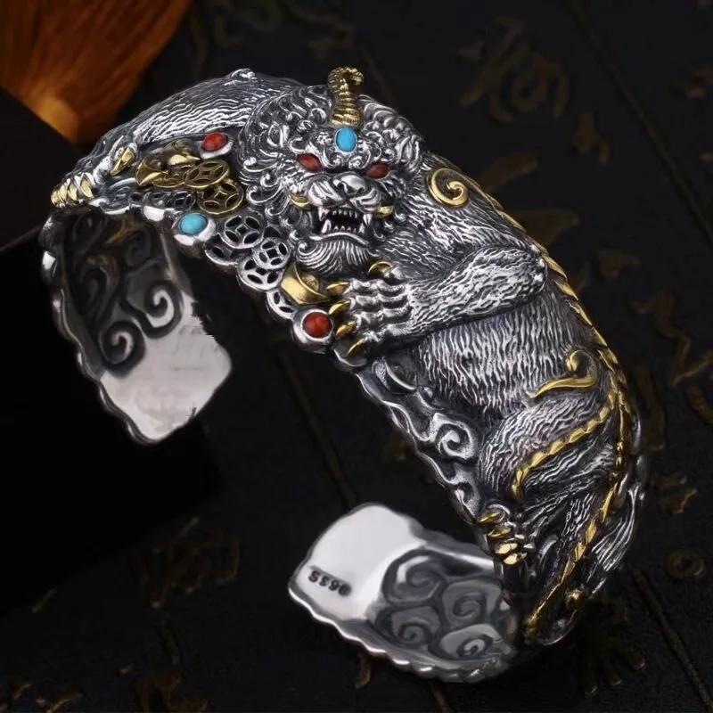 Bracciale tigre Pixiu fortunat - Cuff Bangle Bracelet recensione e prezzo