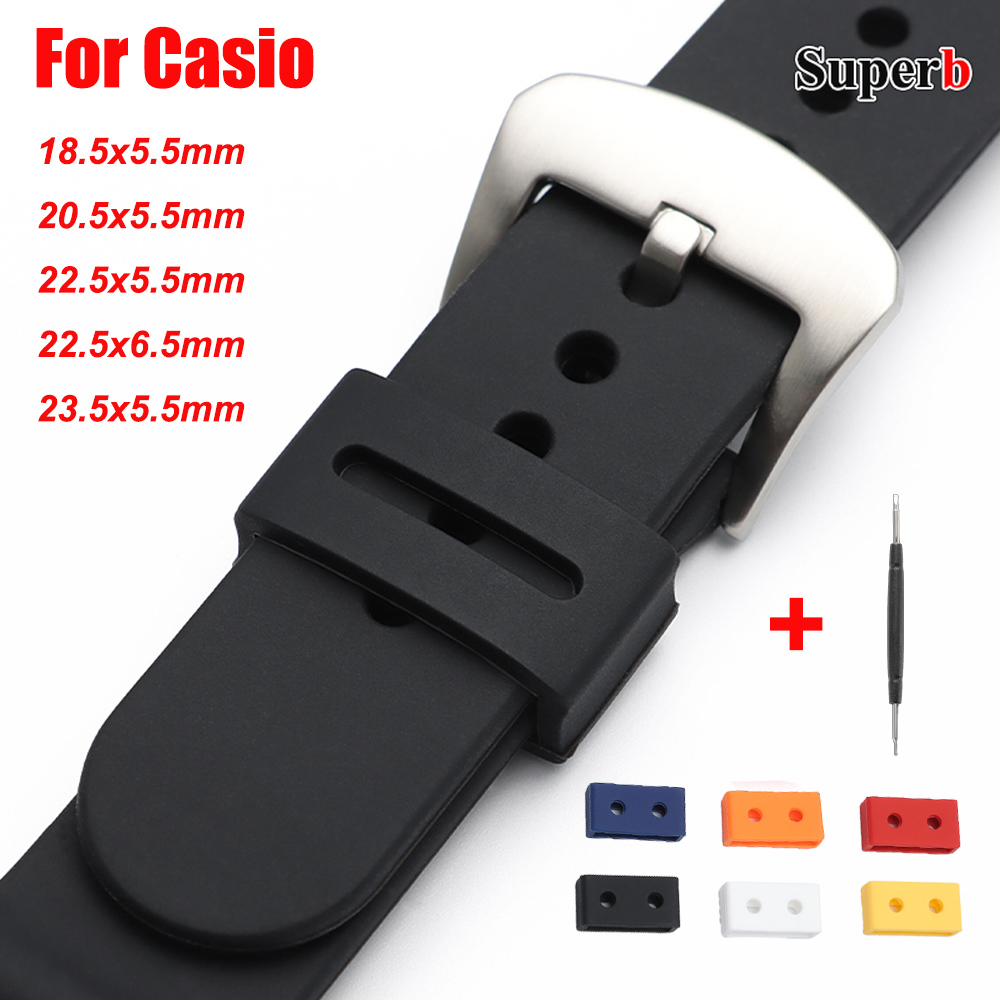 Per Casio Anello in gomma Pass - Watch Strap Replacement recensione e prezzo