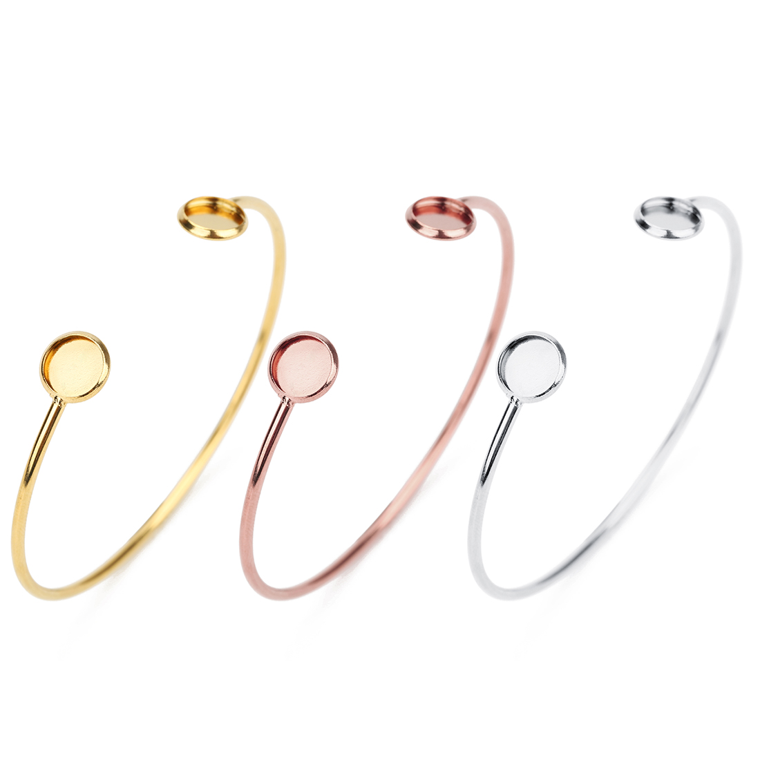 Base per bracciale in acciaio  - Cuff Bangle Bracelet recensione e prezzo
