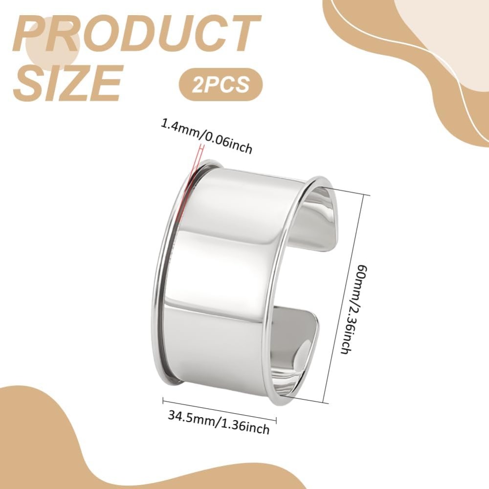 2 pezzi braccialetti scanalati - Cuff Bangle Bracelet recensione e prezzo