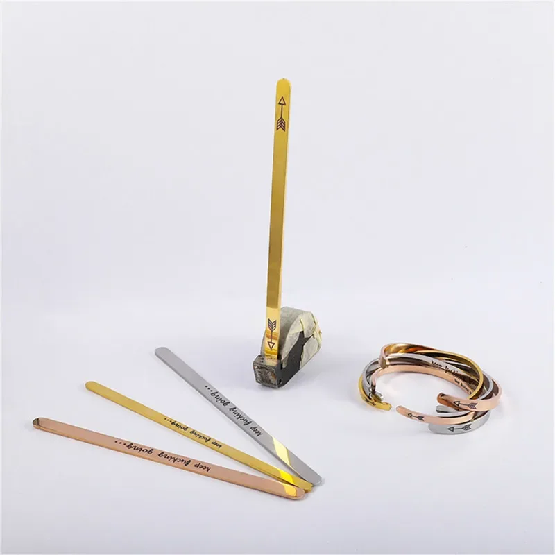Bracciale rigido dritto in acc - Cuff Bangle Bracelet recensione e prezzo