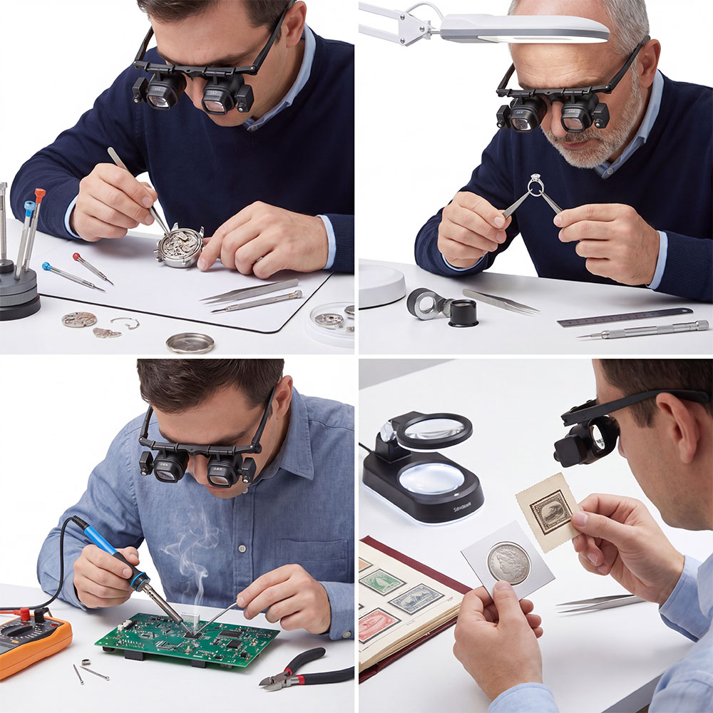 Lente d'ingrandimento portatil - Jewelry Eyewear Watches & Accessories recensione e prezzo
