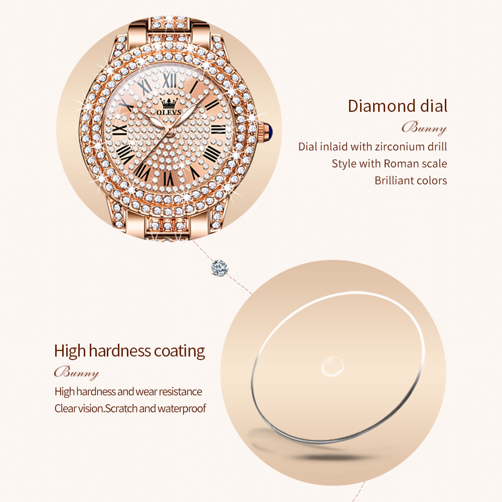 OLEVS 9943 Orologio al quarzo  - Jewelry Watches Women recensione e prezzo