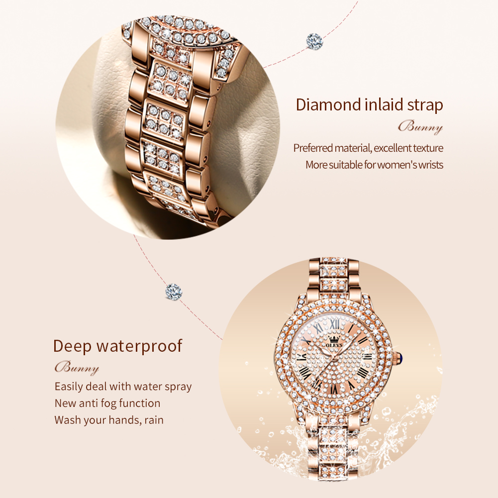 OLEVS 9943 Orologio al quarzo  - Jewelry Watches Women recensione e prezzo